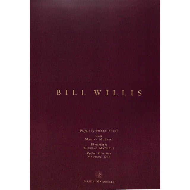 Madison Cox, Marian McEvoy & Pierre Bergé (Authors) [262] pp. Jardin Majorelle 2011 12 7/8" x 9 3/4" (Bill Willis...