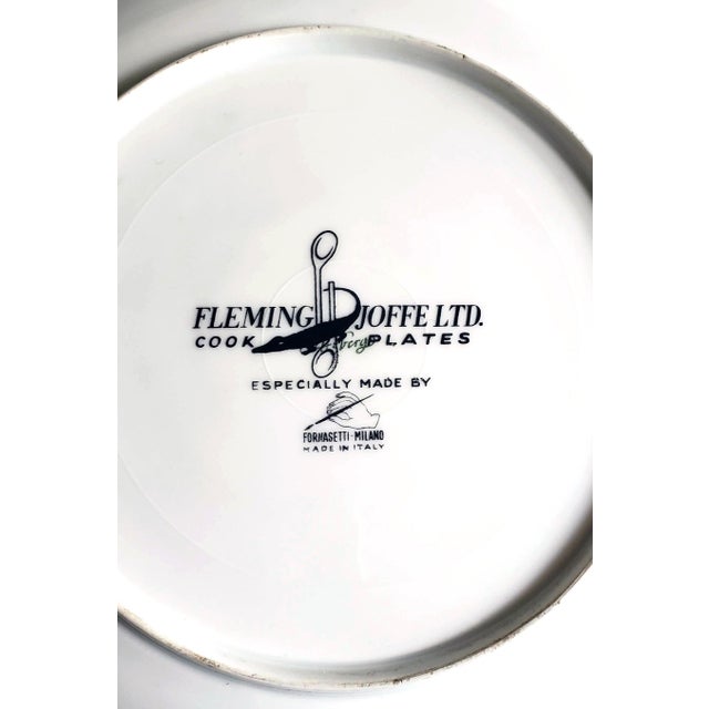 1960s Fornasetti Fleming Joffe Recipe Plate, Snake a La Cleopatra For Sale - Image 5 of 8