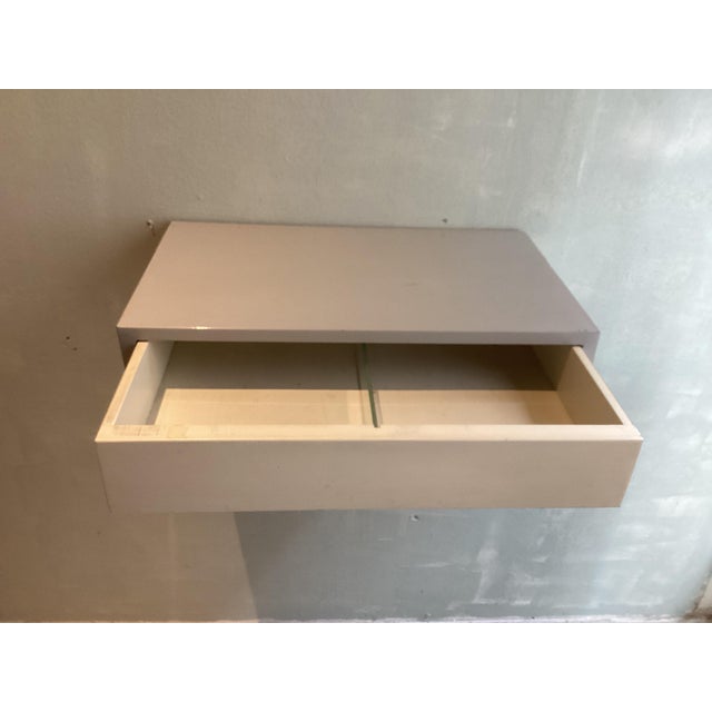 Dutch Type DD01 Wall Mounted Drawer Table by Martin Visser, 1960s For Sale - Image 4 of 6