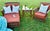 Vintage 1970s Palm Beach Regency Split-Bamboo & Rattan Chaise Lounger For Sale - Image 11 of 11