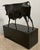 Abstract Elie Nadelman, 1882-1946, "Standing Bull" Bronze Sculpture For Sale - Image 3 of 5