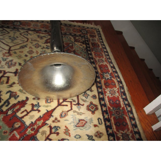 1970s Vintage French Style Aluminum/Chrome Martini Butlers Serving Table & Handles For Sale In Columbia, SC - Image 6 of 12