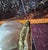 Vintage Henriksen Imports Hand-Painted Majolica Style Ceramic Frog & Tulip Candlestick Holder For Sale In Palm Springs - Image 6 of 7