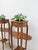French Provincial Planter Box Stand Side Table Copper Tray Vintage Pair For Sale - Image 4 of 12