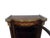Late 20th Century Vintage Federal Style Mahogany Lighted Vitrine Curio Cabinet For Sale - Image 5 of 11