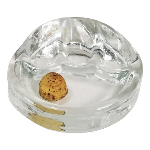 Modernist Pipe Ashtray from Georgshütte, Germany, 1970s For Sale