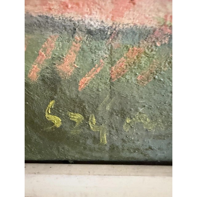 Hans Szym, Flowering Branch, Oil Painting on Canvas For Sale - Image 7 of 13