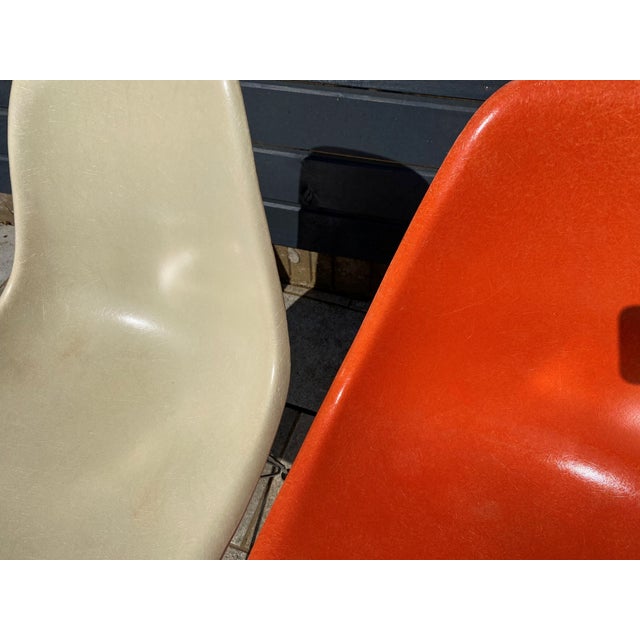 Vintage Fiberglass DSR Eiffel Chairs by Charles and Ray Eames for Herman Miller, 1950s, Set of 4 For Sale - Image 13 of 16