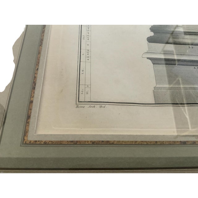 Sculpture Materials 18th Century Copper Plate Engraving Ruins of Palmyra Grand Architectural Folio Plate VIII by P. Fourdrinier After Giovanni Battista Borra For Sale - Image 7 of 7