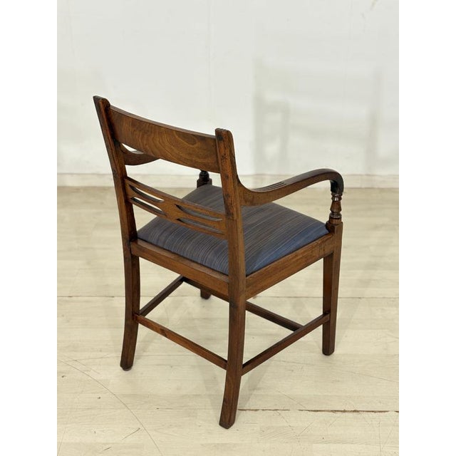 English Dining Chairs in Mahogany, Set of 4 For Sale - Image 5 of 15