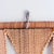 Vintage 1970s Geometric Studio Fiber Art Wall Hanging in Earth Tones With Brass Bells For Sale - Image 4 of 5