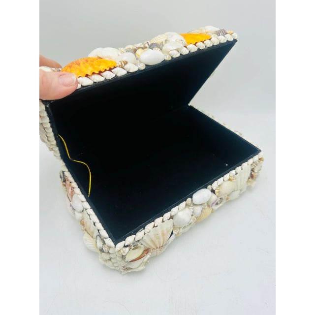 1970s Vintage Domed Shell Box For Sale - Image 5 of 9