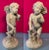 MId-Century Capodimonte Cherub Flower Basket Figurines - a Pair For Sale In New York - Image 6 of 12