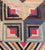 19thc Wool & Velvet Log Cabin Quilt For Sale In Los Angeles - Image 6 of 9