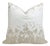 Dappled Woven Pillow Cover in Oyster For Sale