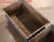 Pair of 19th Century French Polished Iron Jardinières With Basket Weave Decor For Sale - Image 9 of 11