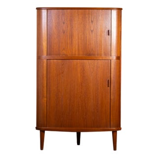 Teak Corner Cabinet by Arne Hovmand-Olsen for Skovmand & Andersen, 1960s For Sale