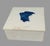 This vintage trinket box is a beautiful addition to any collection. The square shape and white marble material make it a...