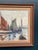 Inge Camill, Boats in Harbour, 1950s, Oil on Canvas, Framed For Sale - Image 9 of 18