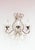 1960s Large Italian Wall Sconce in Iron and Crystal Chains, 1950 For Sale - Image 5 of 5