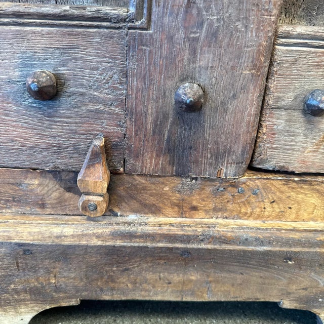 Antique 19th Century Primitive Armoire For Sale - Image 9 of 12