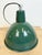Industrial Green Enamel Factory Pendant Lamp, 1960s For Sale - Image 11 of 18