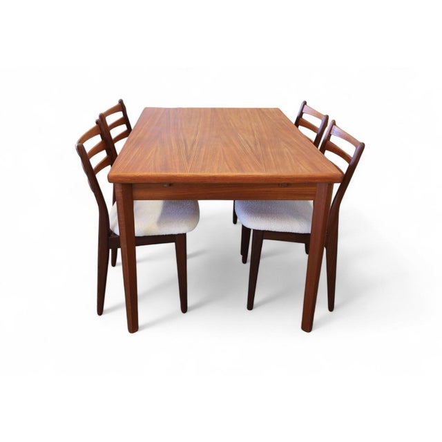 Dining Table in Teak from BRDR Furbo Spottrup, 1960s For Sale - Image 11 of 18