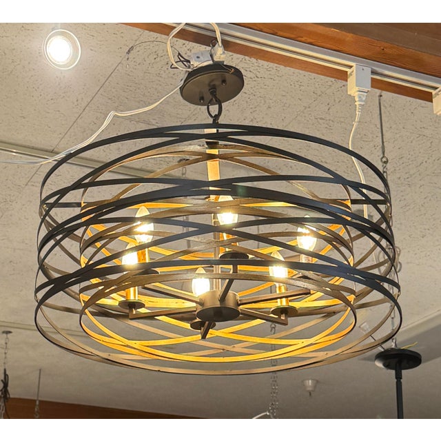 Design Plus Gallery presents the Vortic Flow Chandelier from Minka Lavery. Part of the Vortic Flow Collection, this...