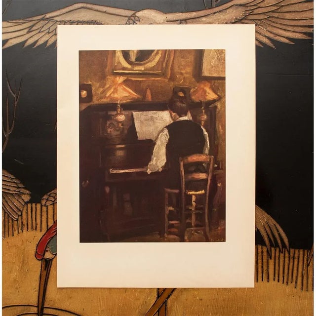 Raoul Dufy 1954 After Raoul Dufy "M. Gaston Dufy at the Piano", First Edition Offset Lithograph For Sale - Image 4 of 9