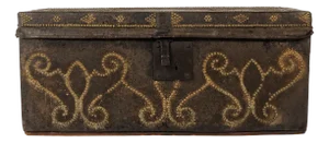 17th Century Spanish Leather Chest