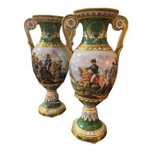 19th Century French Empire Urns- Set of 2