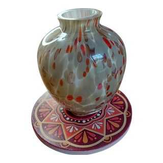 Mid-Century Murano Small Vase For Sale