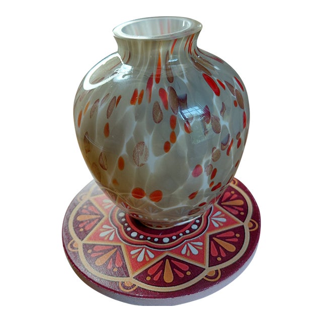 Mid-Century Murano Small Vase For Sale