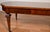 1930s English Regency Mahogany & Satinwood , Leather Top Coffee Table For Sale - Image 9 of 15