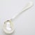 Vintage Italian Handmade Genuine Silver Engraved Full Size Feeding Spoon For Sale - Image 4 of 9