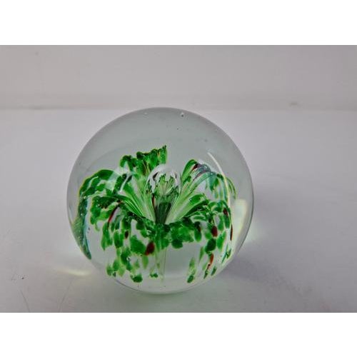 Mid-Century Art Glass Paperweight, Czechoslovakia, 1960s For Sale - Image 12 of 13