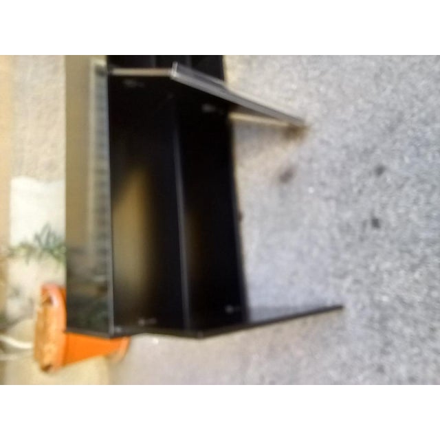 Black Sideboard in Black Lacquer by Marco Zanuso for Elam, 1970s For Sale - Image 8 of 10