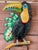 Metal Vintage Cantanhede Toucan Metal Wall Hook For Sale - Image 7 of 9