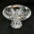 Transparent Antique 1900s American Brilliant Period Cut Crystal Rolled Rim Footed Compote/Vase For Sale - Image 8 of 13
