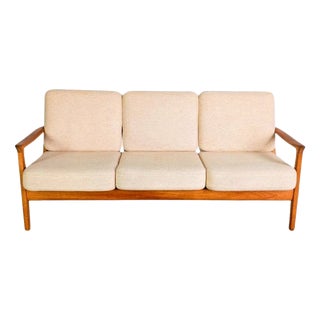 Mid-Century Modern Sofa in Teak from France & Søn For Sale