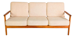 Mid-Century Modern Sofa in Teak from France & Søn