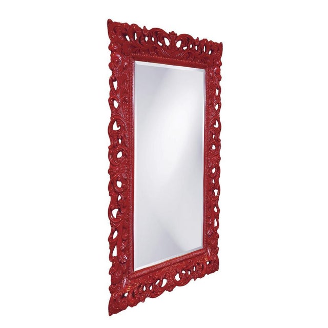 The Barcelona Mirror features an ornate rectangle frame complete with scrolls and flourishes. It is then finished in our...