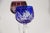 Wine 1900s Set of Six Colored Bohemia Crystal Wine Glasses For Sale - Image 8 of 16