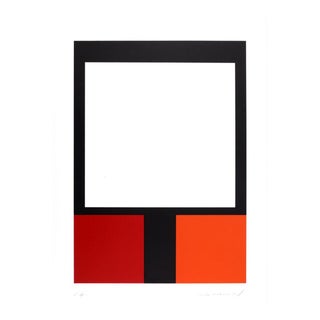 Aurélie Nemours, The Tree, 1989, Handprinted Serigraph, Paper For Sale