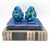 Stunning blue salt and pepper shakers made in the 1960s by Inarco in their Blue Mood Indigo pattern. Lovely detail with...
