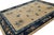 Rug & Kilim Antique Chinese Peking Rug in Beige and Blue With Floral Patterns - Rug & Kilim For Sale - Image 4 of 8