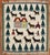 a late 20th-century mini square Turkish kilim Details rug no. j3830 size 2' 5" x 2' 6" (74 x 76 cm)