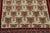 Tribal Vintage Persian Senneh Kilim Rug in Beige With Red, and Green Tribal Patterns For Sale - Image 3 of 6