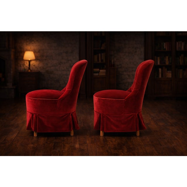 Swedish Emma Chairs, 1930s, Set of 2 For Sale - Image 10 of 11