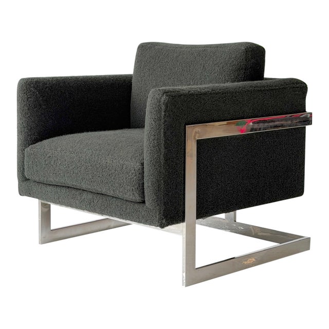 No. 989 T-Back Lounge Chair by Milo Baughman for Thayer Coggin For Sale